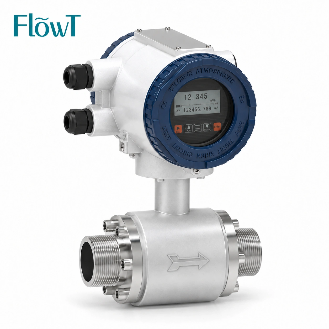 Industrial Explosion-Proof Turbine Flow Meter For Conductive Liquid